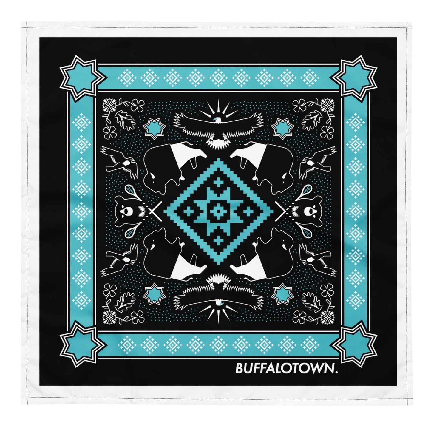 All-over print bandana