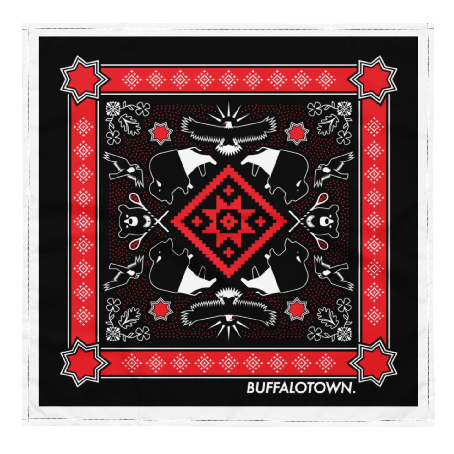 All-over print bandana