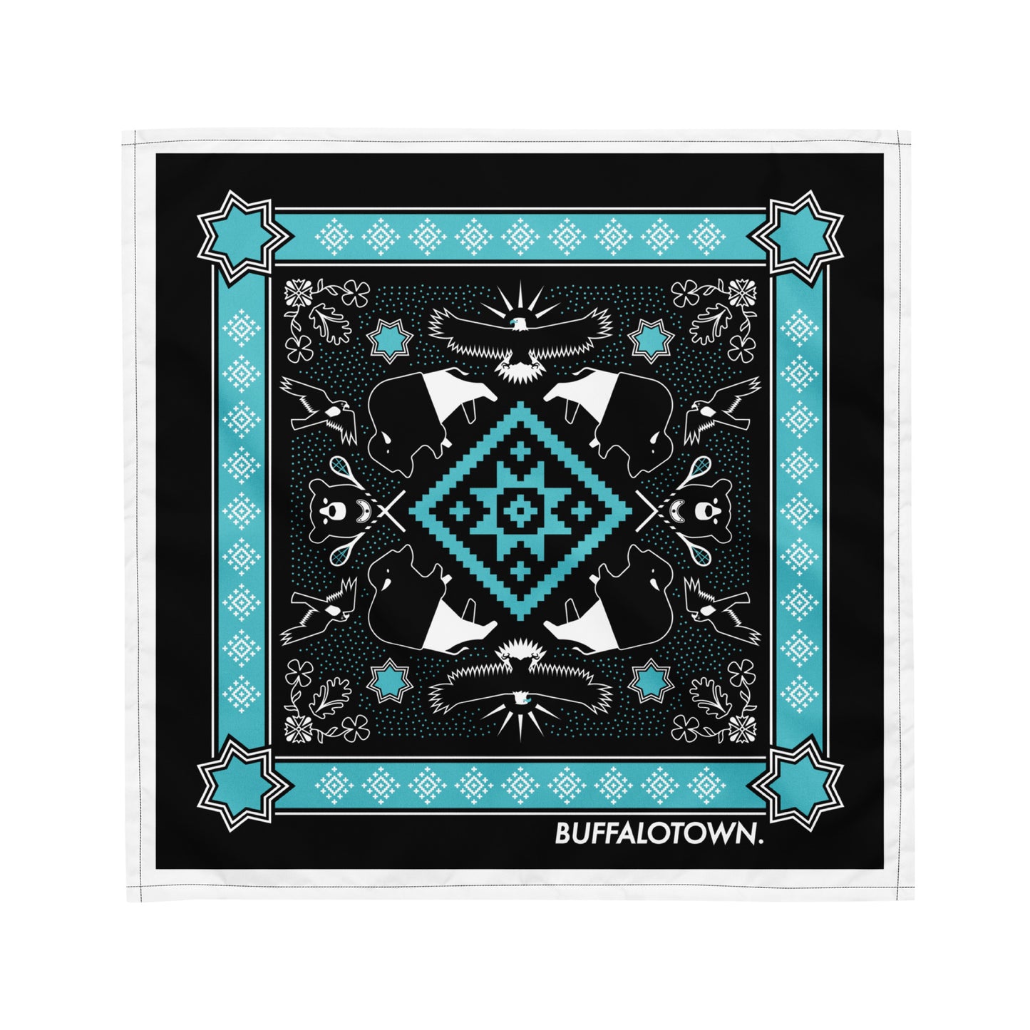 All-over print bandana